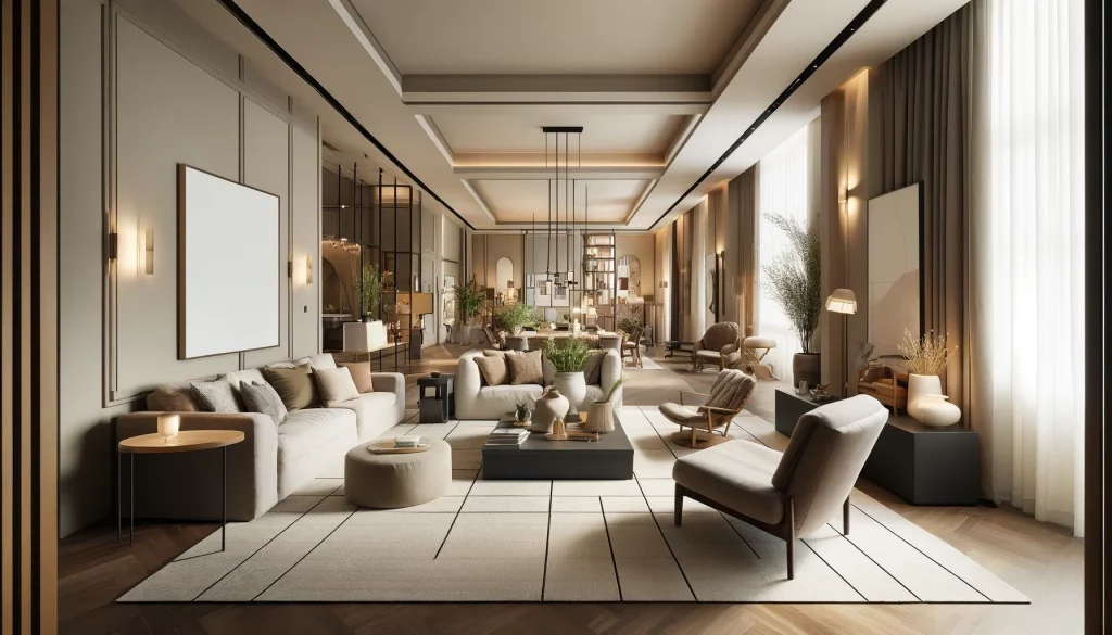 Comment structurer un grand salon sans le surcharger ? – guide complet de Solène Labaille Architecte d’intérieur