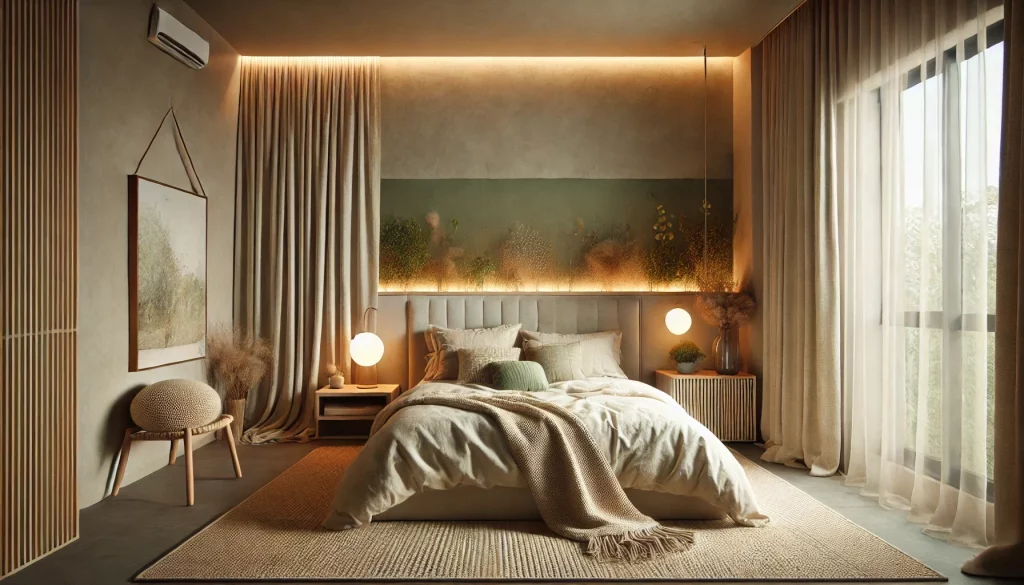 Une chambre comme un refuge : comment composer un espace de repos apaisant ? par Solène Labaille Architecte d’intérieur
