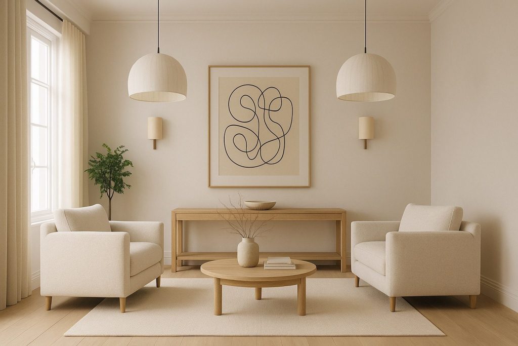 L’art de la symétrie en décoration intérieure : comment structurer un espace sans rigidité